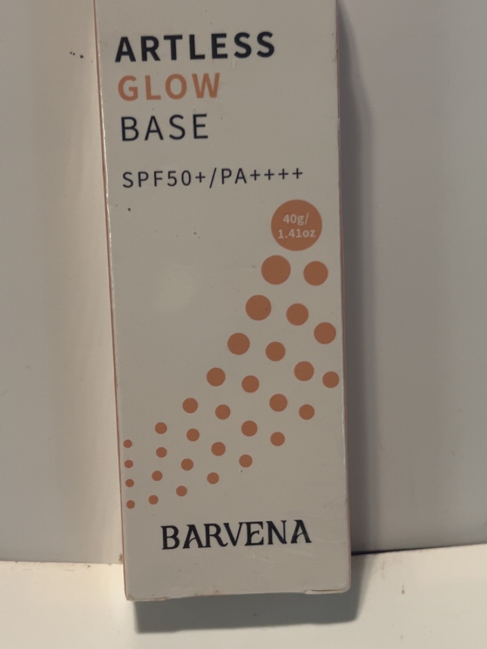 Barvena Artless Glow Base SPF50+ - Peachy Nude